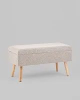 Банкетка Сторми с ящиком, серый УТ000039385 Stool Group Банкетка Сторми с ящиком, серый УТ000039385 Stool Group